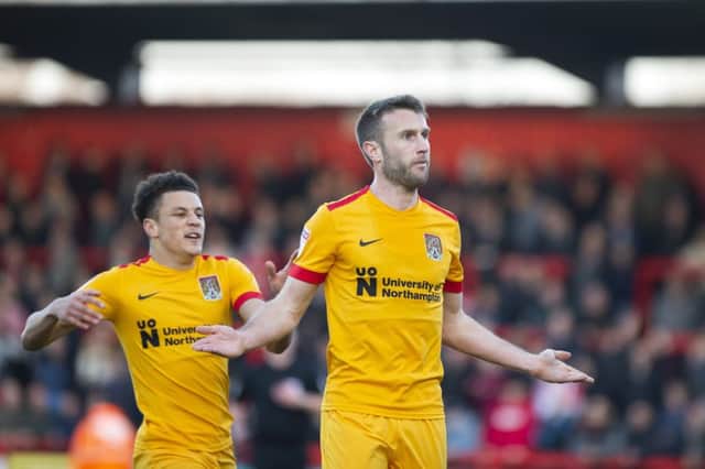 Point proved? Andy Williams wants regular chances after scoring the winner at Stevenage. Picture: Kirsty Edmonds