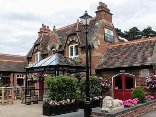 The terrace and gardens at Brampton Halt in Chapel Brampton have stunning views over the lake and countryside and host barbecues in the warmer months