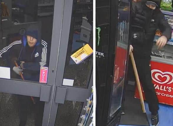 CCTV images of two men wanted in connection with an assault have been released.