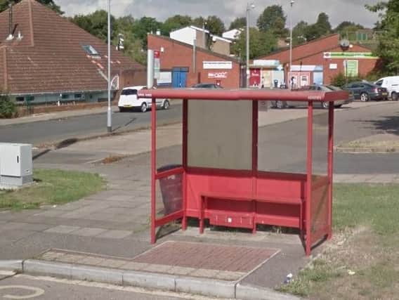 A bus driver was robbed of his takings at a bus stop in Blackthorn Road.