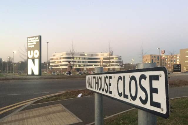 The residents in Malthouse Close live less than 100m from the university - and say they are tired of noisy parties.