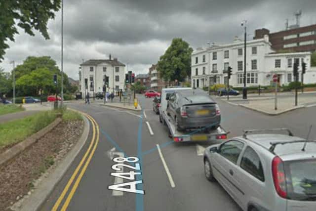 The Bedford Road junction is often congested
