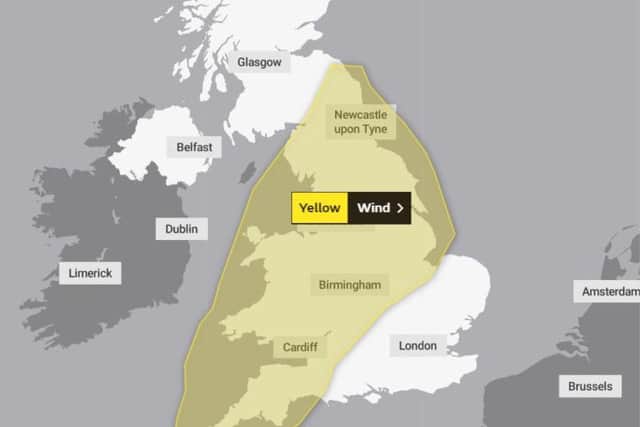 Storm Freya is set to hit the UK with strong winds on Sunday (March 3), bringing travel disruption and possible dangerous conditions
