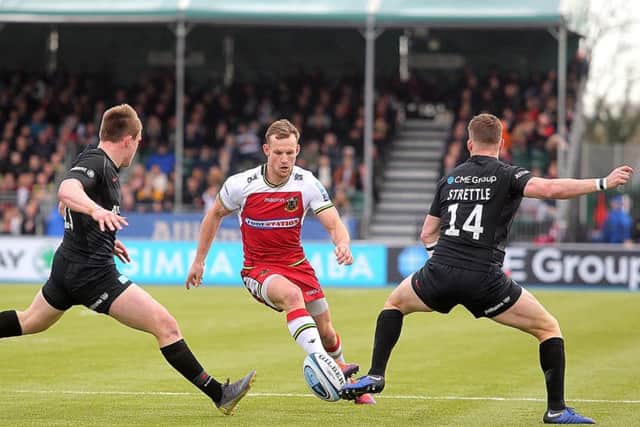 Rory Hutchinson was on kicking duty for Saints