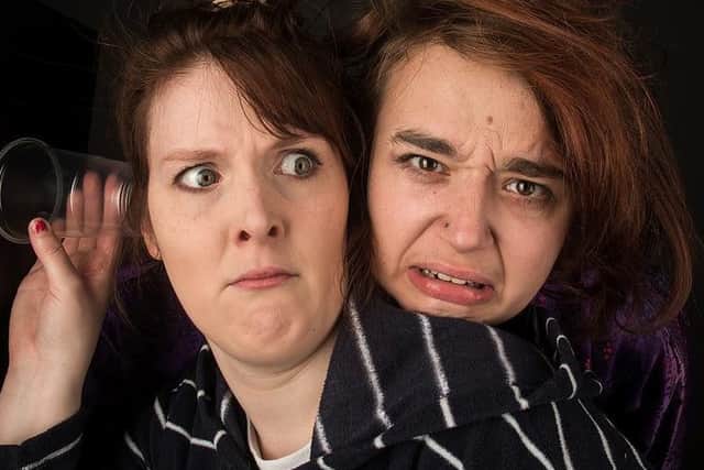 Pictured left-right: Caroline Avis and Millie Hunt.