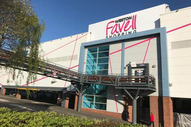 Weston Favell Shopping Centre was evacuated this afternoon after a baked potato was placed into a microwave coveed in tinfoil.