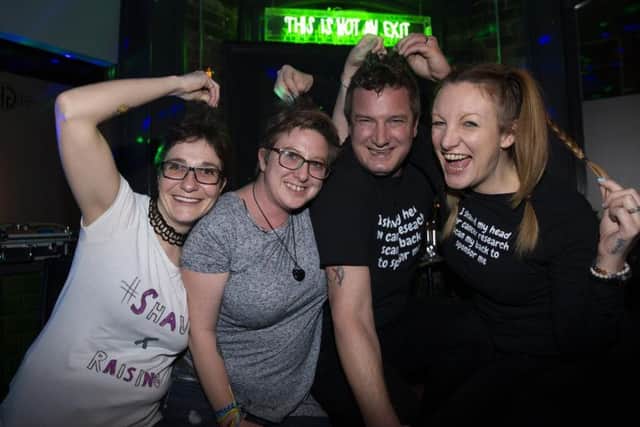 L-R Bethany Harris, Michelle Ryan, Tim O'Neill and Katie O'Neill.
