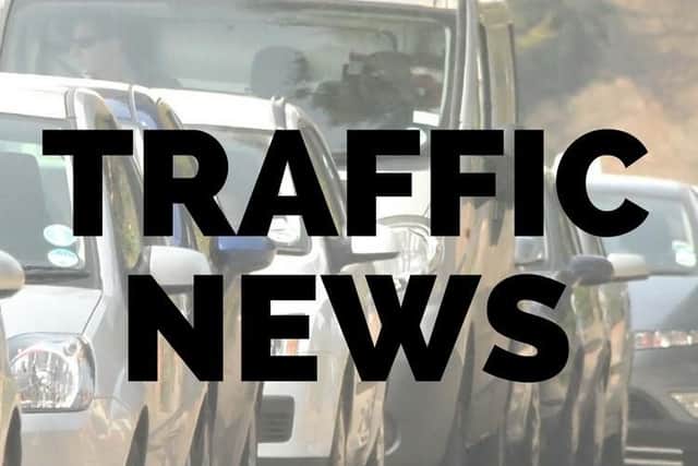 Traffic news from the Chronicle & Echo ahead of the afternoon commute.