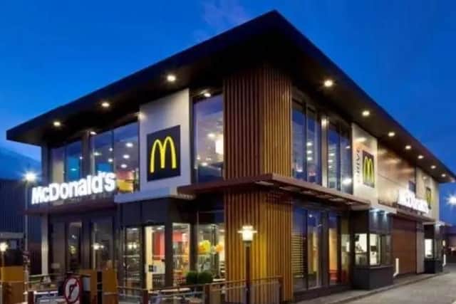 The new proposed McDonald's will be a two-storey restaurant.