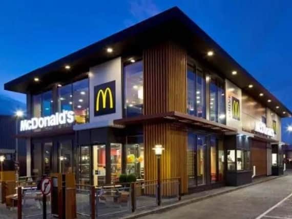 The new proposed McDonald's will be a two-storey restaurant.