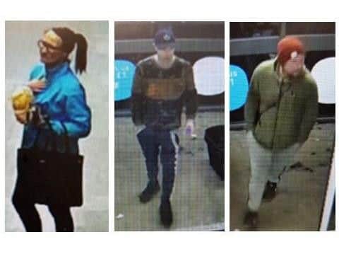Do you recognise any of these three people?