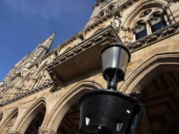 The suspension was handed down at The Guildhall this afternoon
