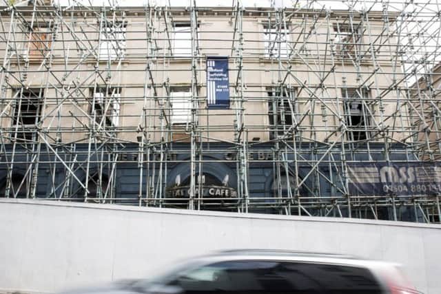 Old Northampton Group has vowed to take down the unsightly scaffolding outside the former Fat Cats within six weeks if it gets planning approval for a hotel there.