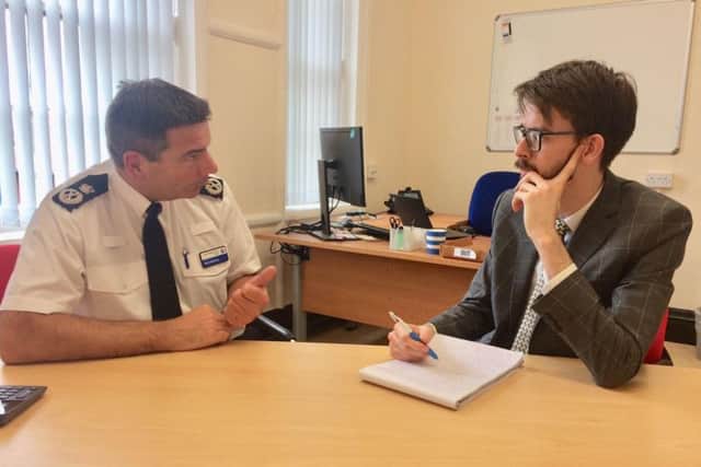 Chief Constable Nick Adderley (left) said: are we really saying that the policing in country is in such a crisis that we need the army to support it?"