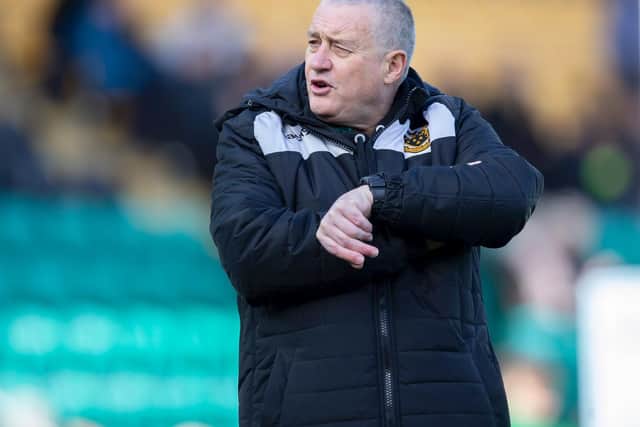 Chris Boyd saw his side suffer late agony at Franklin's Gardens (picture: Kirsty Edmonds)