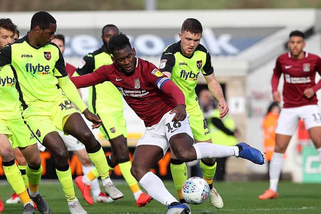 Inching towards double figures for the season as he just about bundled in his seventh on Saturday. The skipper was an absolute rock at the back too, winning virtually every aerial duel he contested... 8