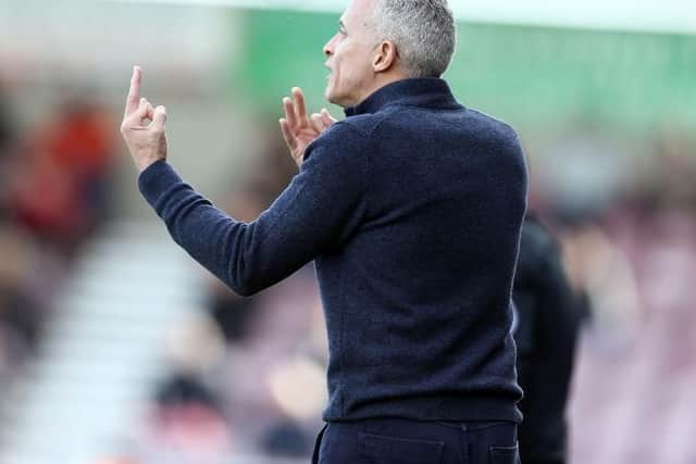 Keith Curle has been in charge for nearly six months