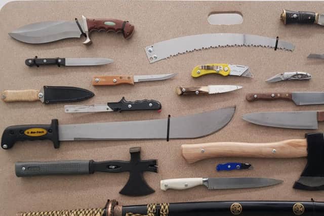 A knife amnesty is where knives can be handed in to police and destroyed without fear of prosecution.