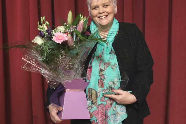 Cathy was named as Northampton's most inspirational woman by Northampton Borough Council over the weekend, pictured by Julian Bissaker.