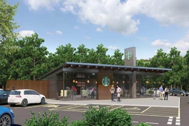 Plans for a new Starbucks at the Kettering Road Morrisons have run up against objections.