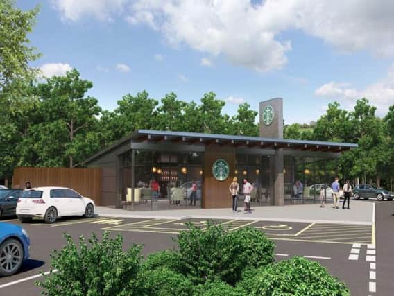 Plans for a new Starbucks at the Kettering Road Morrisons have run up against objections.