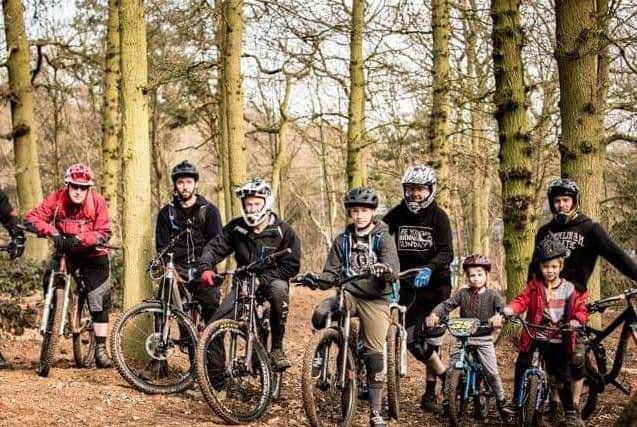The Hardingstone trails have fostered a close-knit mountain biking community over several years