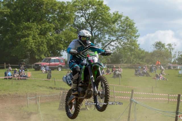 Girl power: Northampton Club rider Helen Morgan from Towcester in flying form on her 250 Kawasaki plans to keep the momentum up in 2019