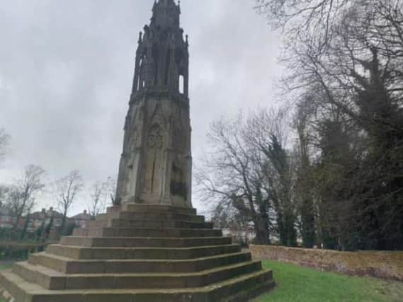The Queen Eleanor Cross dates back to the 13th century, and there are only three remaining in the country