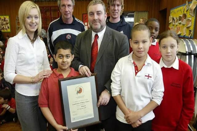 Tyron Frampton (slowthai), aged, 11 at Lumbertubs Primary School