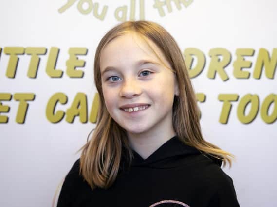 Amazing Gracie is selling her very own merchandise, which includes hoodies, pens and badges, with all funds going to a charity which is close to her heart.