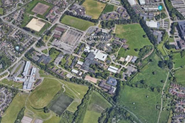 Parts of the wall run along Boughton Green Road, at the western edge of the site, and near Parklands, at the south east corner of the site