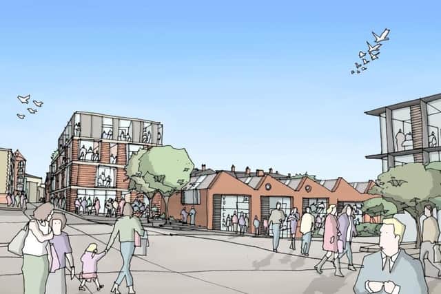 An artist's impression of the new Vulcan Works project
