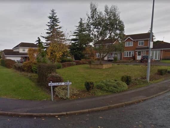 The incident happened in Wakehurst Drive (pictured) in Wootton on Tuesday. Credit: Google Maps.