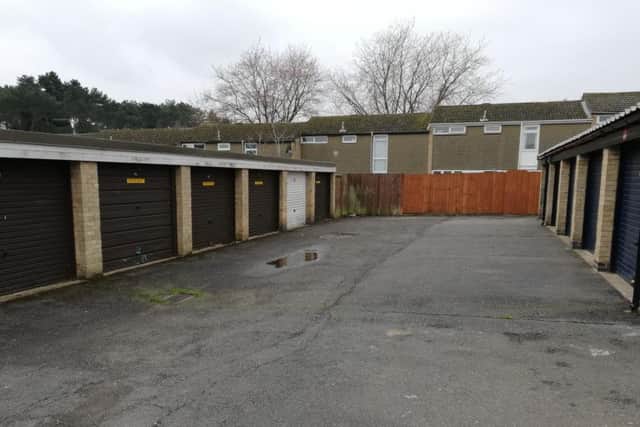 The garage block is set to make way for two new homes, but residents say they are well used and don't want to lose them
