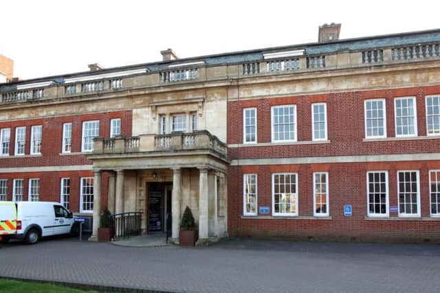 The hearing has been held at Wootton Hall, Northampton