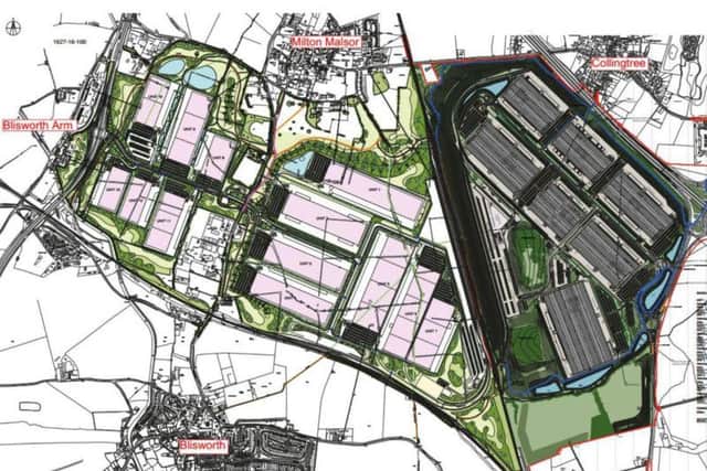 The potential cumulative impact of both rail depots