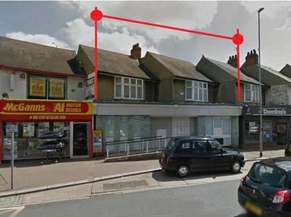The former HSBC bank in Harborough Road, Kingsthorpe