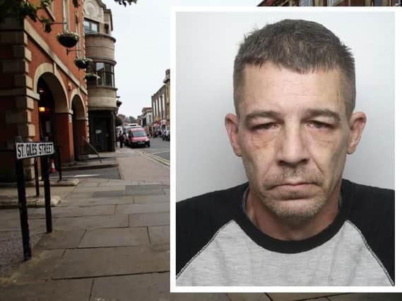 Thomas Greenaway was spotted dealing crack cocaine and heroin in St Giles Street.