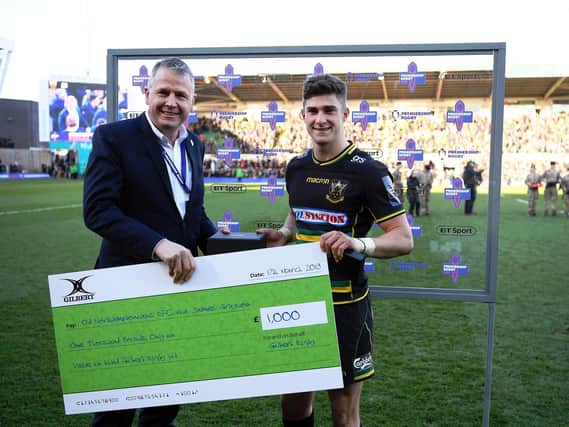 James Grayson Rugby Saints heading in the right direction, says Grayson