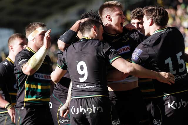 Teimana Harrison opened the scoring against Saracens last Sunday