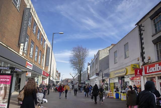 There were 12 incidents of violent or sexual offences on or near Abington Street.