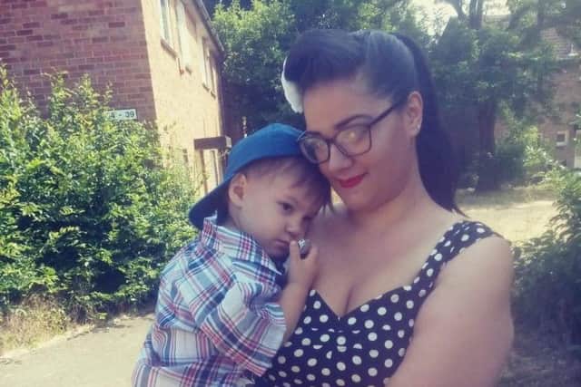 Vicky will keep quiet for a whole day in support of her non-verbal three-year-old son Harry.
