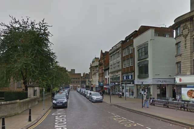 There were 9 incidents of violent or sexual offences on or near Mercers Row.