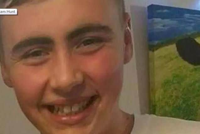 Liam Hunt, 17, was stabbed to death in a group attack in February 2017.