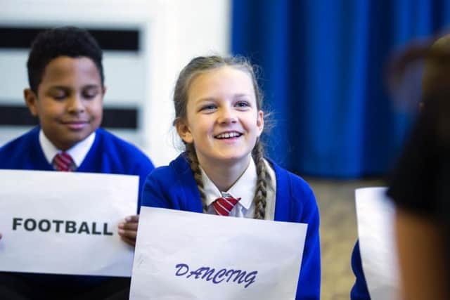 School council representatives listed and spoke about the things and their feelings, which make them happy. Pets, friends, family, holiday, food and sports made the shortlist.