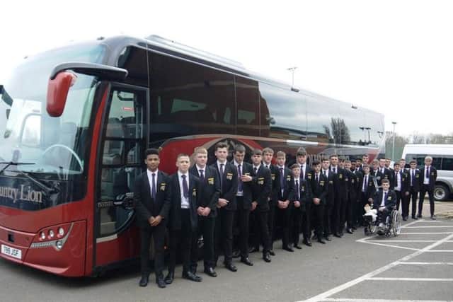 NSB's Under-15 team are on their way to Twickenham for Thursday's final