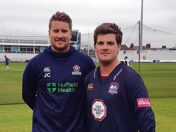 Josh Cobb and Rob Newton have been named as Northants vice-captains