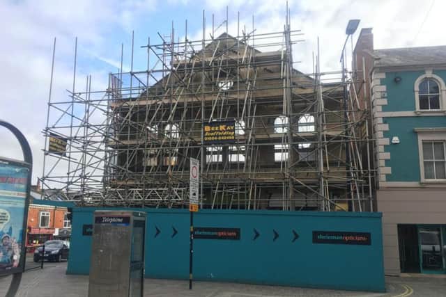 The building as it looks today