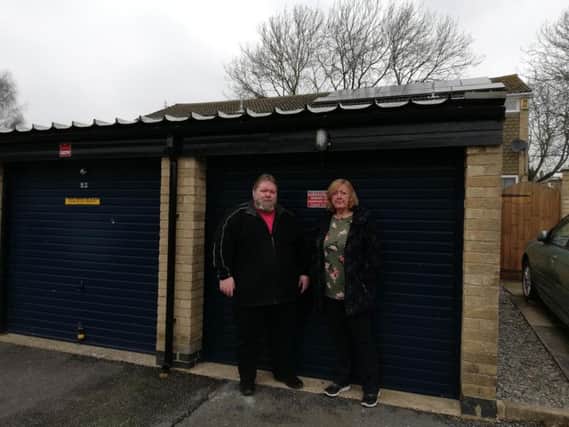 John Connolly and Ann Brooks' campaign to save the garages at Keswick Drive was not enough to convince councillors to refuse planning permission