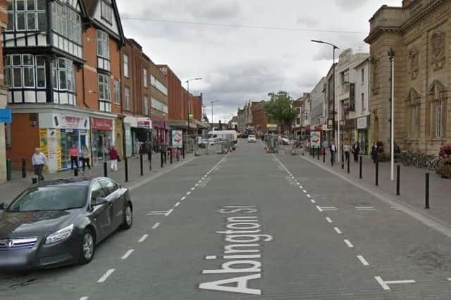 There were 33 reports of crime on or near Abington Street